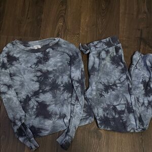 Tie-Dye Lounge Set, girls medium
